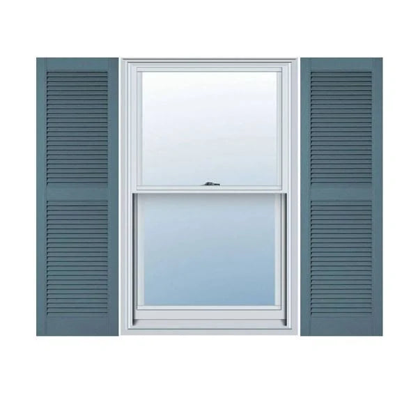 Open Louver Shutters with Shutter-Loks, Per Pair L26952