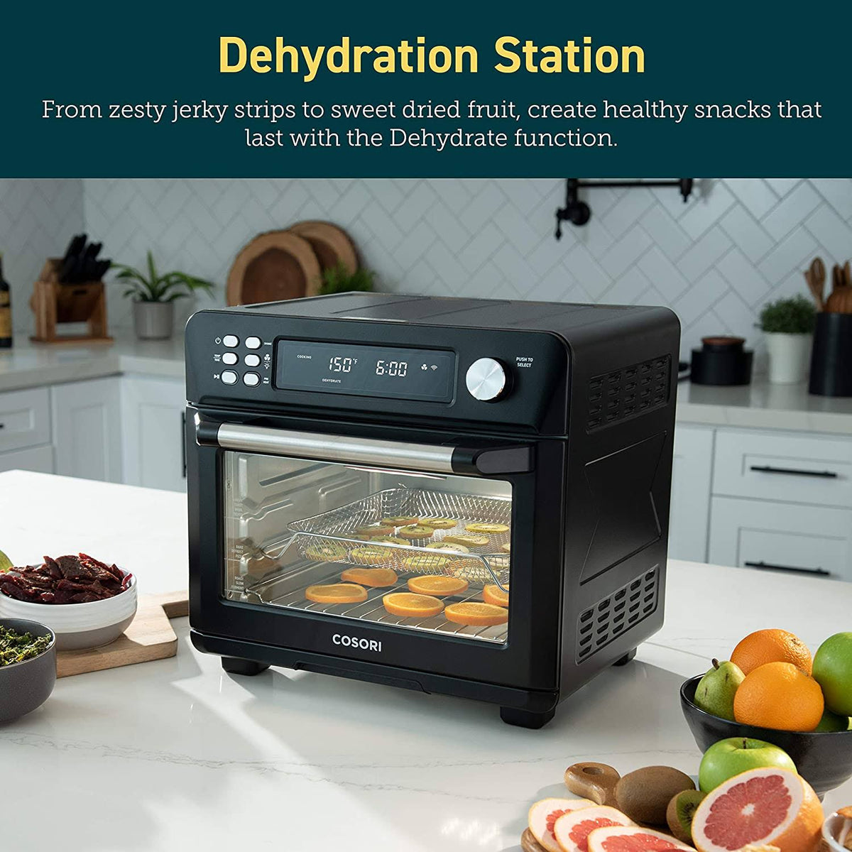 12-in-1 Air Fryer Toaster Combo T131558