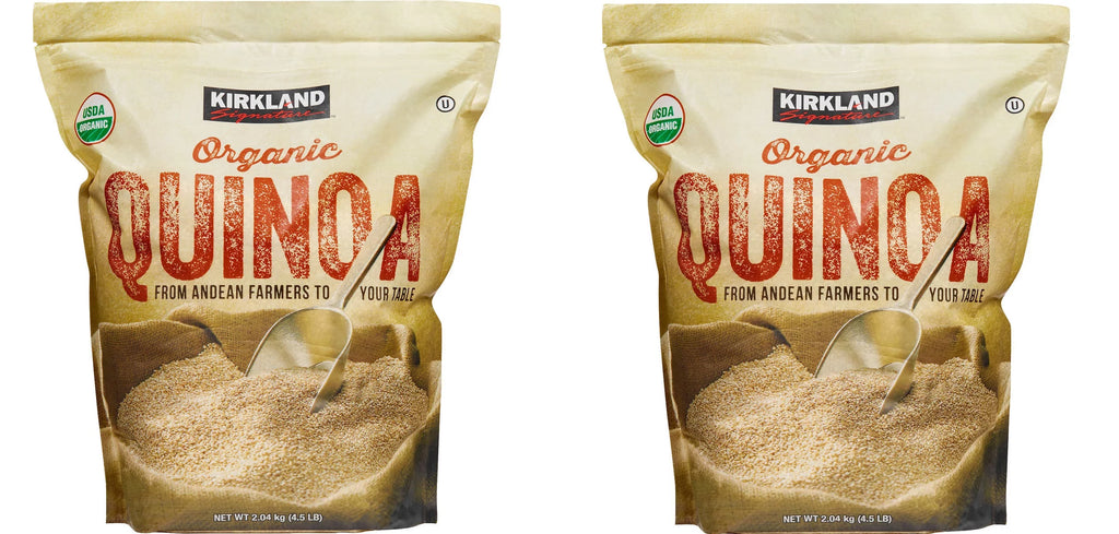 Organic Quinoa, Resealable Bag 4.5 lbs (2 PACK) V41884