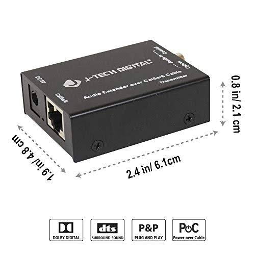 Digital Audio Extender Converter Over Cat5e/6 N9418