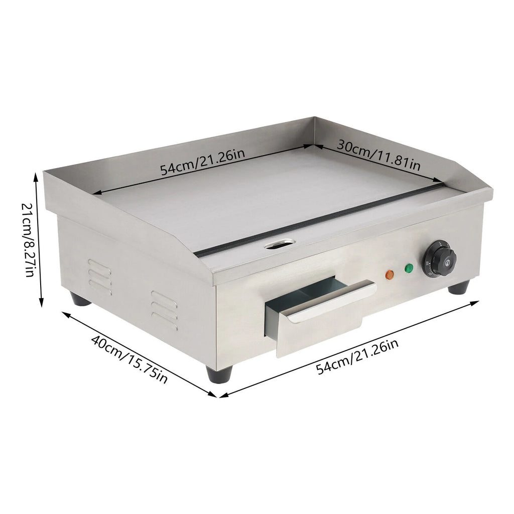 21.65" Commercial Tabletop Flat Top Grill X933