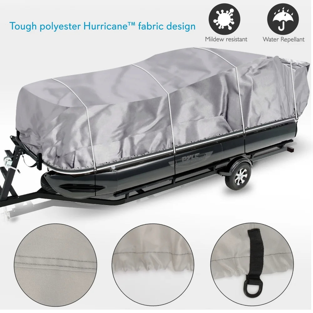 17 to 20 Foot Pontoon Boat Cover I410354