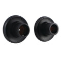 Matte Black Shower Rod Base F31870