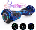 Galaxy Blue Hoverboard with Bluetooth 6.5" LED Wheels R46873