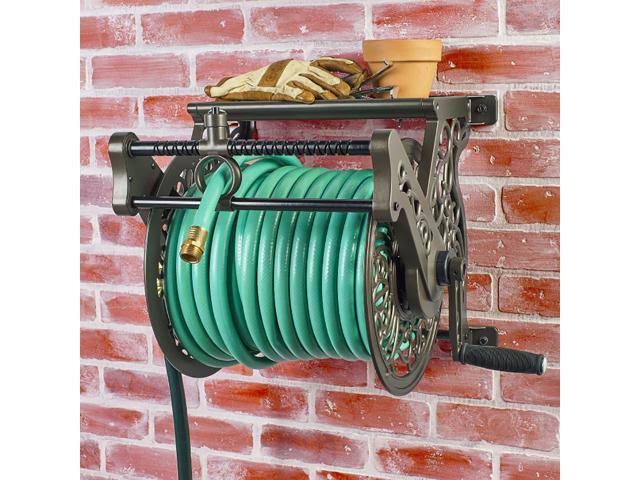 125& Wall Mounted Aluminum Hose Reel (2 Pack) N38606