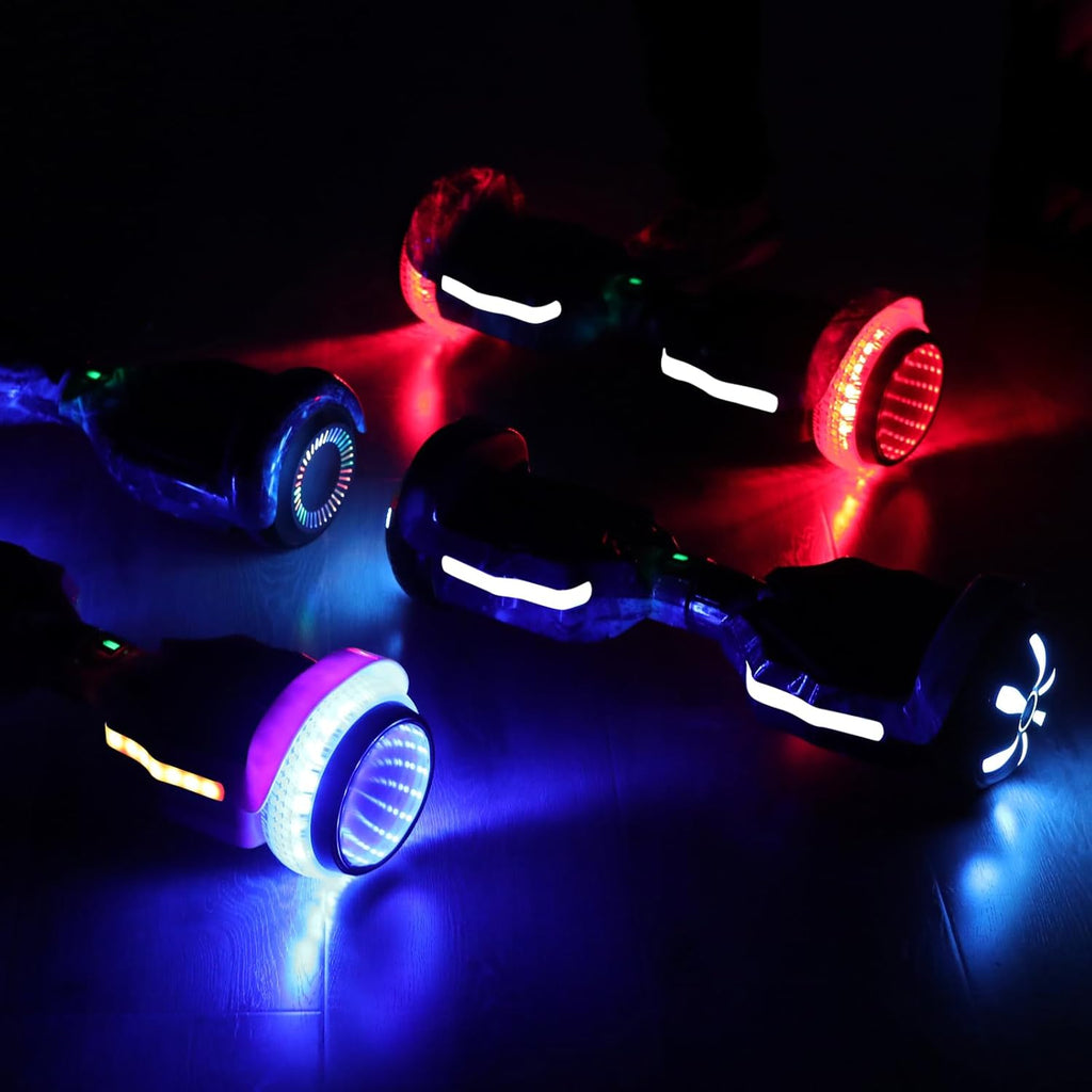 Galaxy Blue Hoverboard with Bluetooth 6.5" LED Wheels R46873