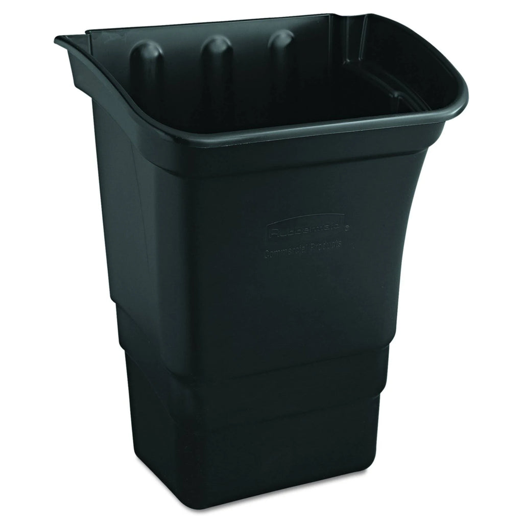 Black 8gal Rectangular Utility Cart H5099