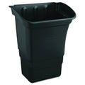 Black 8gal Rectangular Utility Cart H5099