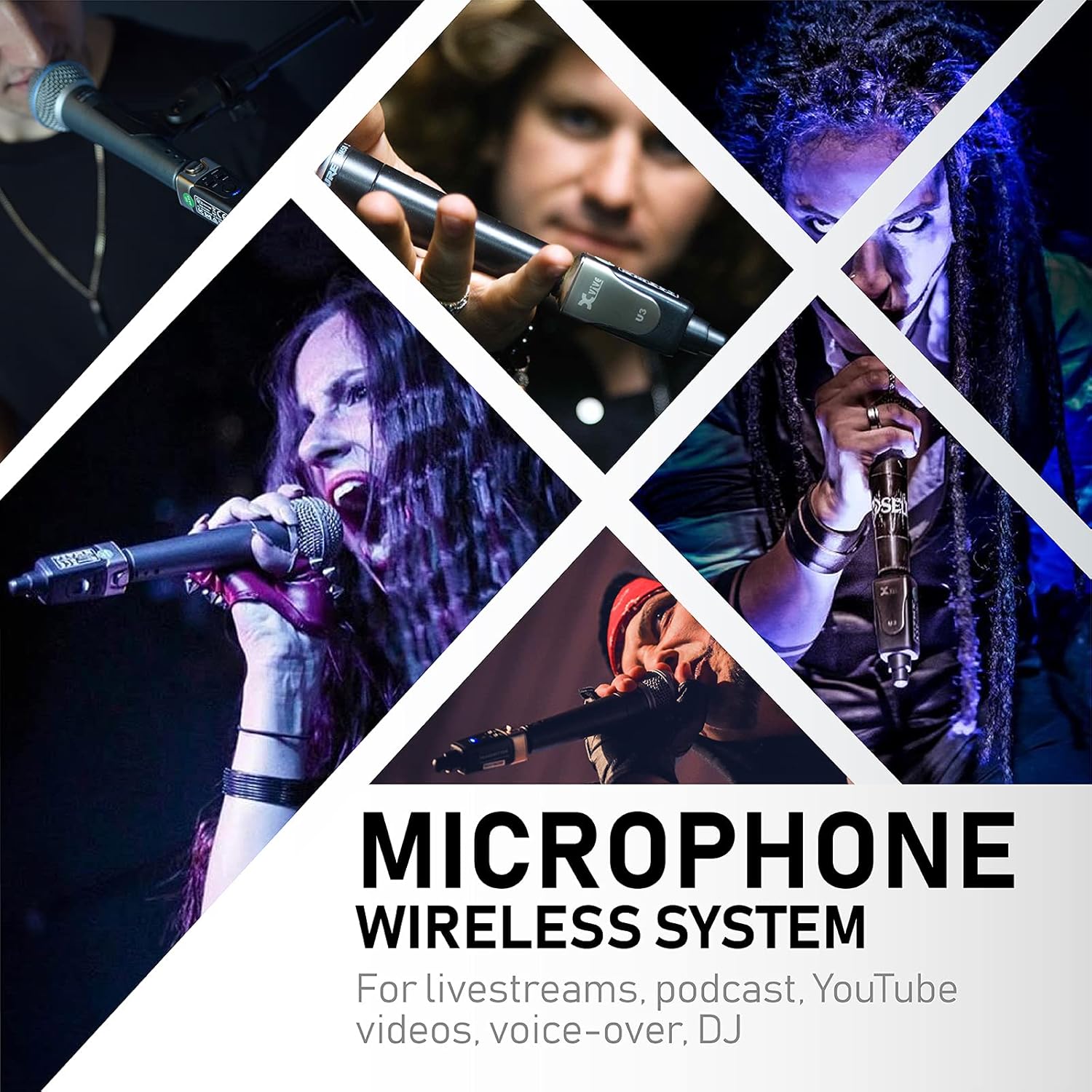 U3 Wireless System with 2.4GHz XLR Transmitter and Receiver P49961