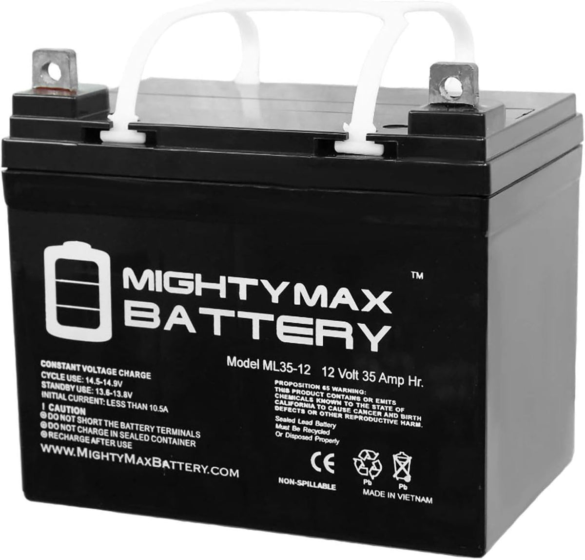 12 Volt 35 AH SLA Battery Pack of 2 C395052