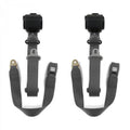 Charcoal Retractable Bucket Seat Belt Kit with 2 Belts I3391