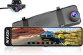 11 Rear View Mirror Dash Cam 1080P Dual Dash Camera Waterproof Backup Camera U331