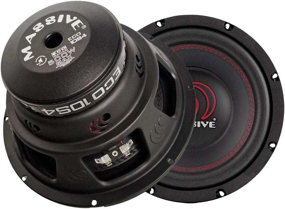 12 Inch 500 Watt Single 4 Ohm Subwoofer X8041