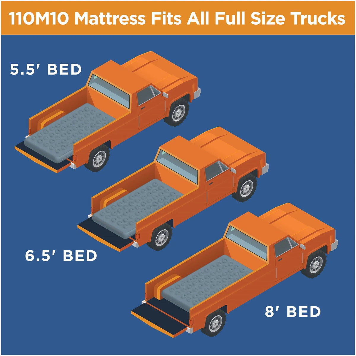 Full-Size Truck Bed Air Mattress P47985