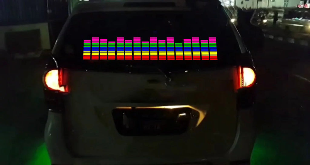 Multi Color Car LED Light 27.63" x 6.53" K4182