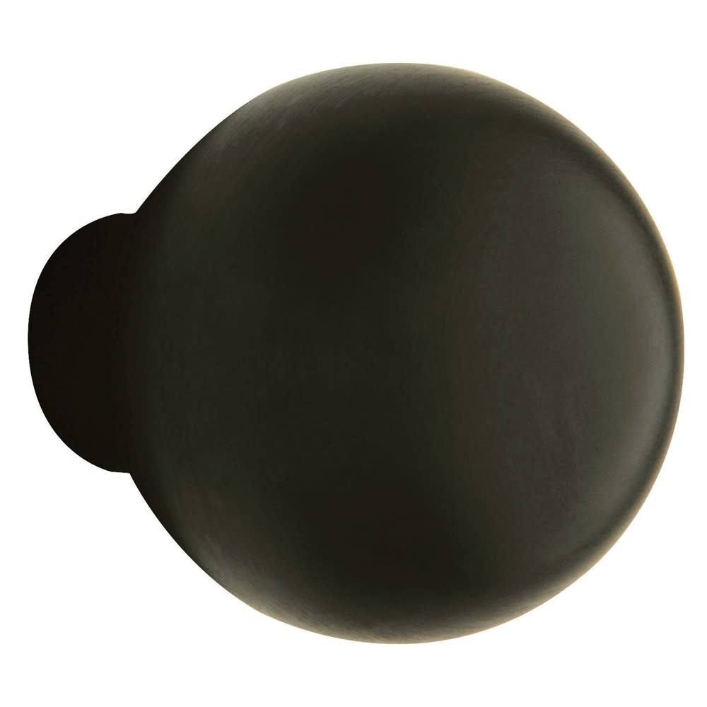 Satin Black Knob Pair O52561