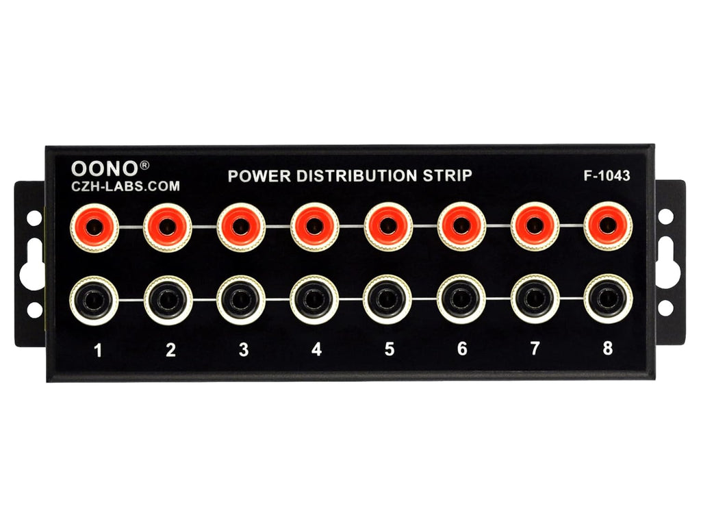 8 Outlet DC Power Distribution Strip O120445