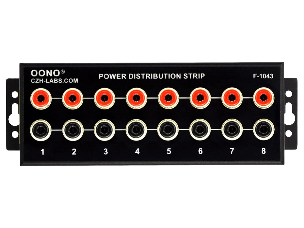 8 Outlet DC Power Distribution Strip O120445