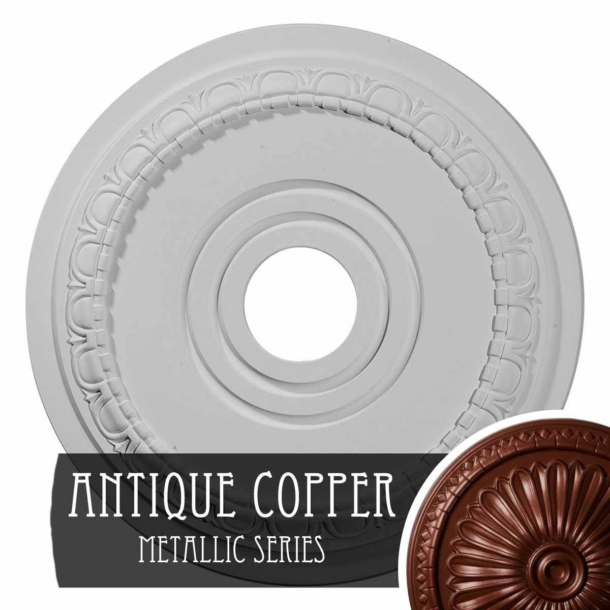 Munich Ceiling Medallion (pale Gold) F7962