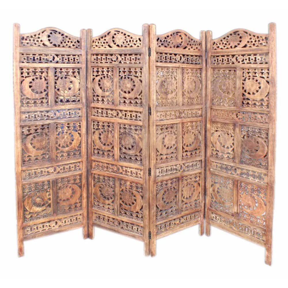 Carved Screen Room Divider O7375