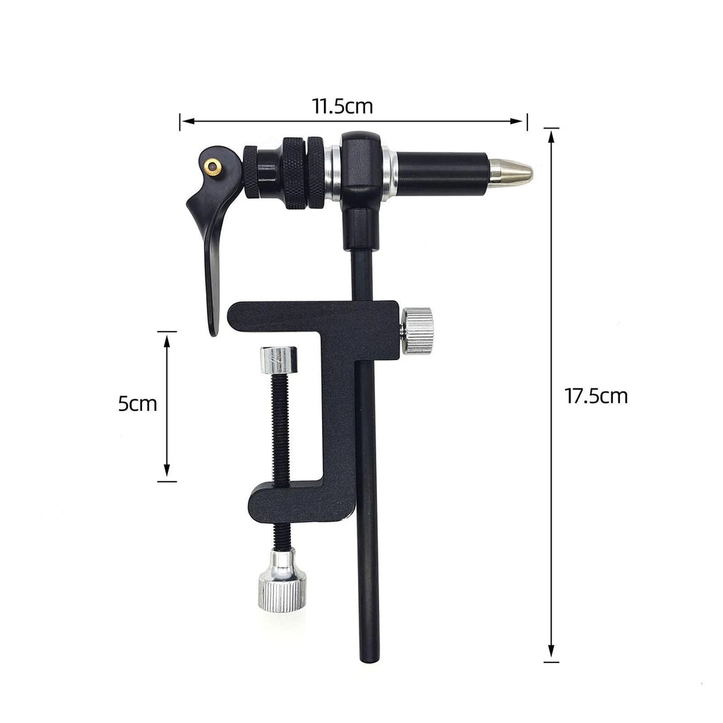 Fly Tying Vise Metal Rotating Single Head X7248