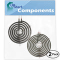 2-Pack 8 inch 6 Turns & 6 inch 5 Turns Surface Burner Elements R31750