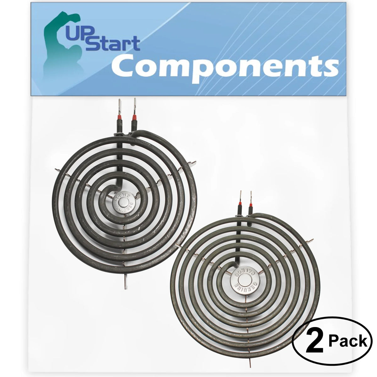 2-Pack 8 inch 6 Turns & 6 inch 5 Turns Surface Burner Elements R31750