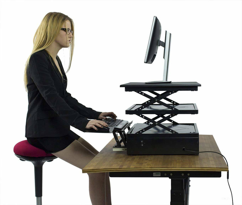Wobble Stool 2, Tall Adjustable Height Active Sitting Office Chair Swivel Stool O868
