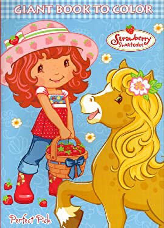 Strawberry Shortcake Big Fun Book to Color, Flower Friends V155241