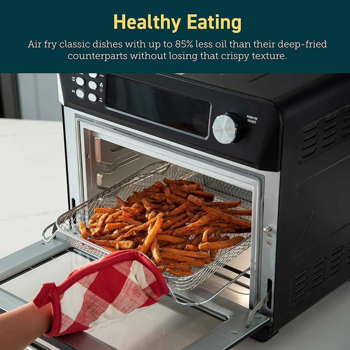 12-in-1 Air Fryer Toaster Combo T131558