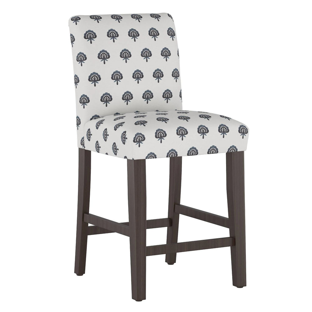 Navy Counter Height Barstool F2817