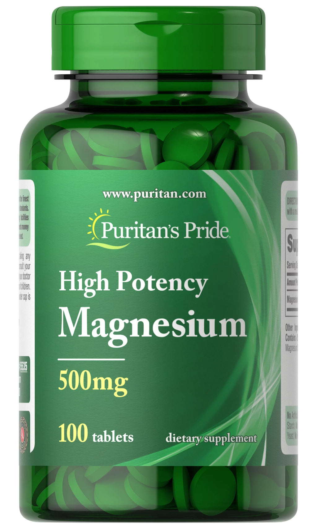 Magnesium Tablets 500mg 100 Ct S918855