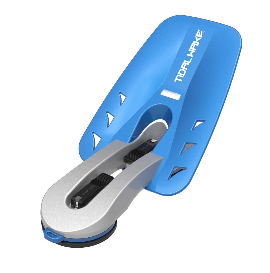 Silver/Blue Wakesurf Shaper with Storage Tote J43193