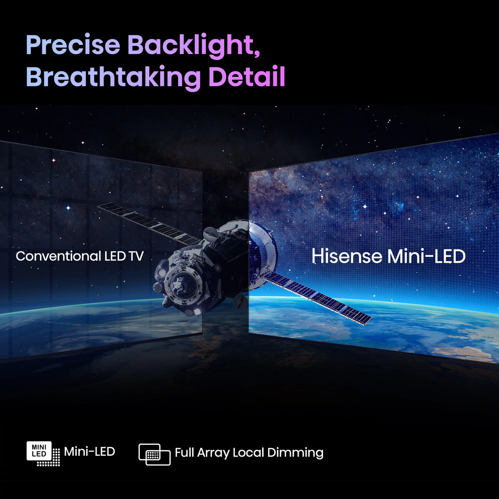 85" Mini-LED ULED 4K UHD Google Smart TV, QLED, Native 144Hz, 1000-Nit, Dolby Vision IQ, Full Array Local Dimming T760650