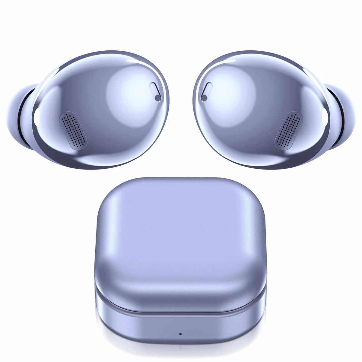 Amethyst Purple True Wireless Bluetooth Earbuds with Charging Case V7108
