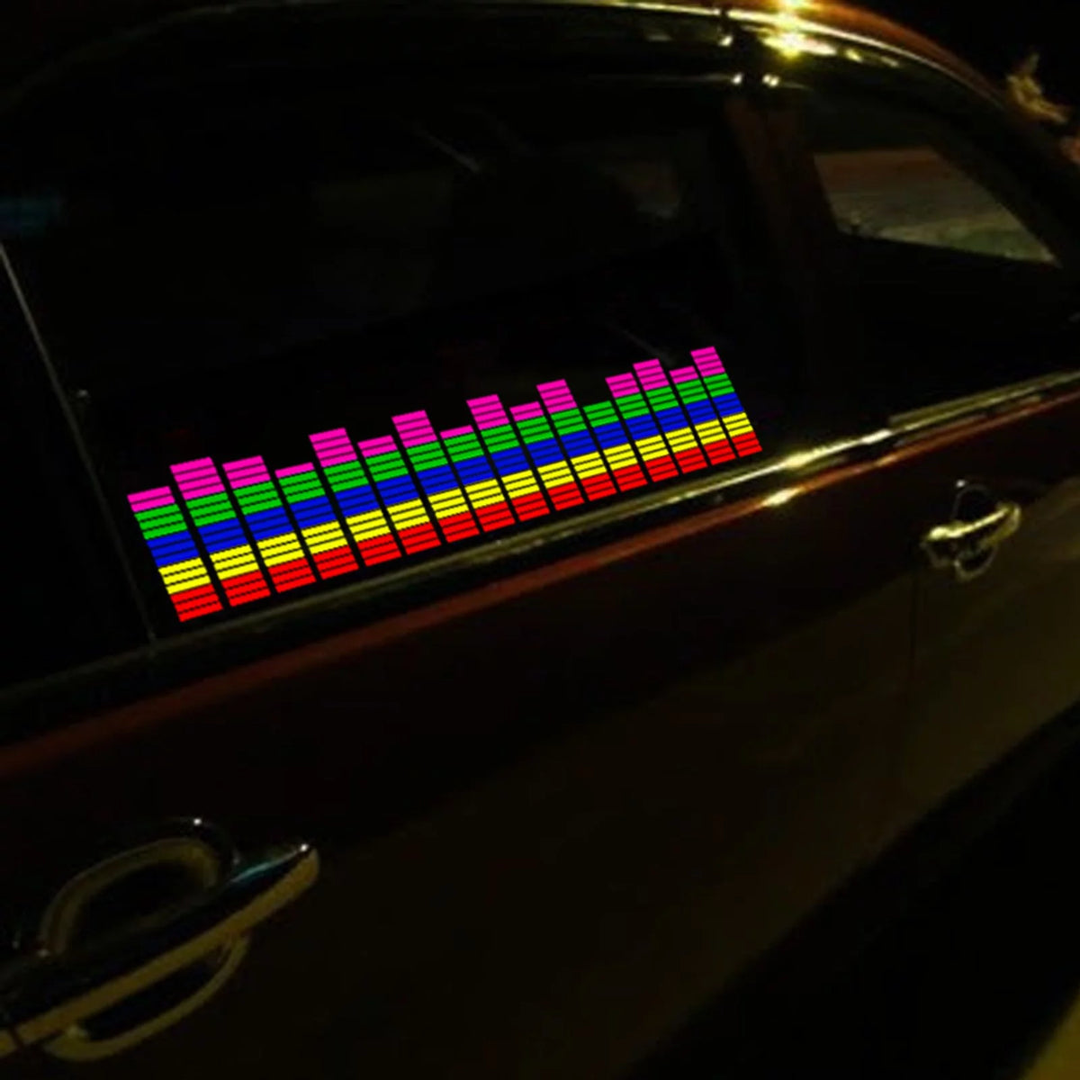 Multi Color Car LED Light 27.63" x 6.53" K4182