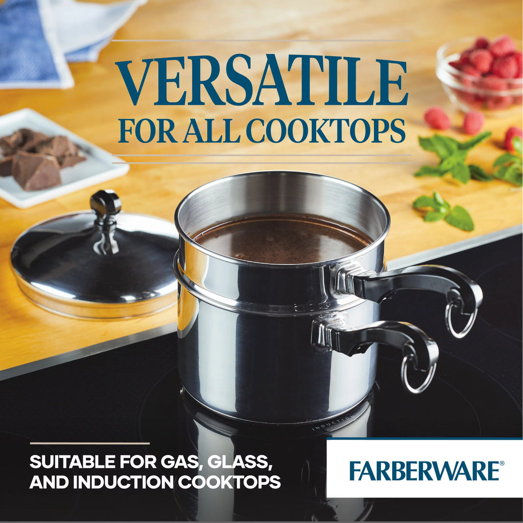 Stainless Steel Covered Saucepan 2 Qt H732