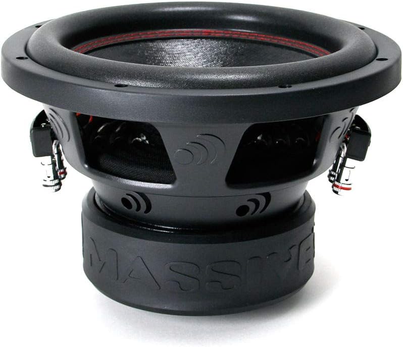 10 Inch Car Audio Subwoofer 700 Watt RMS Dual 2 Ohm W622