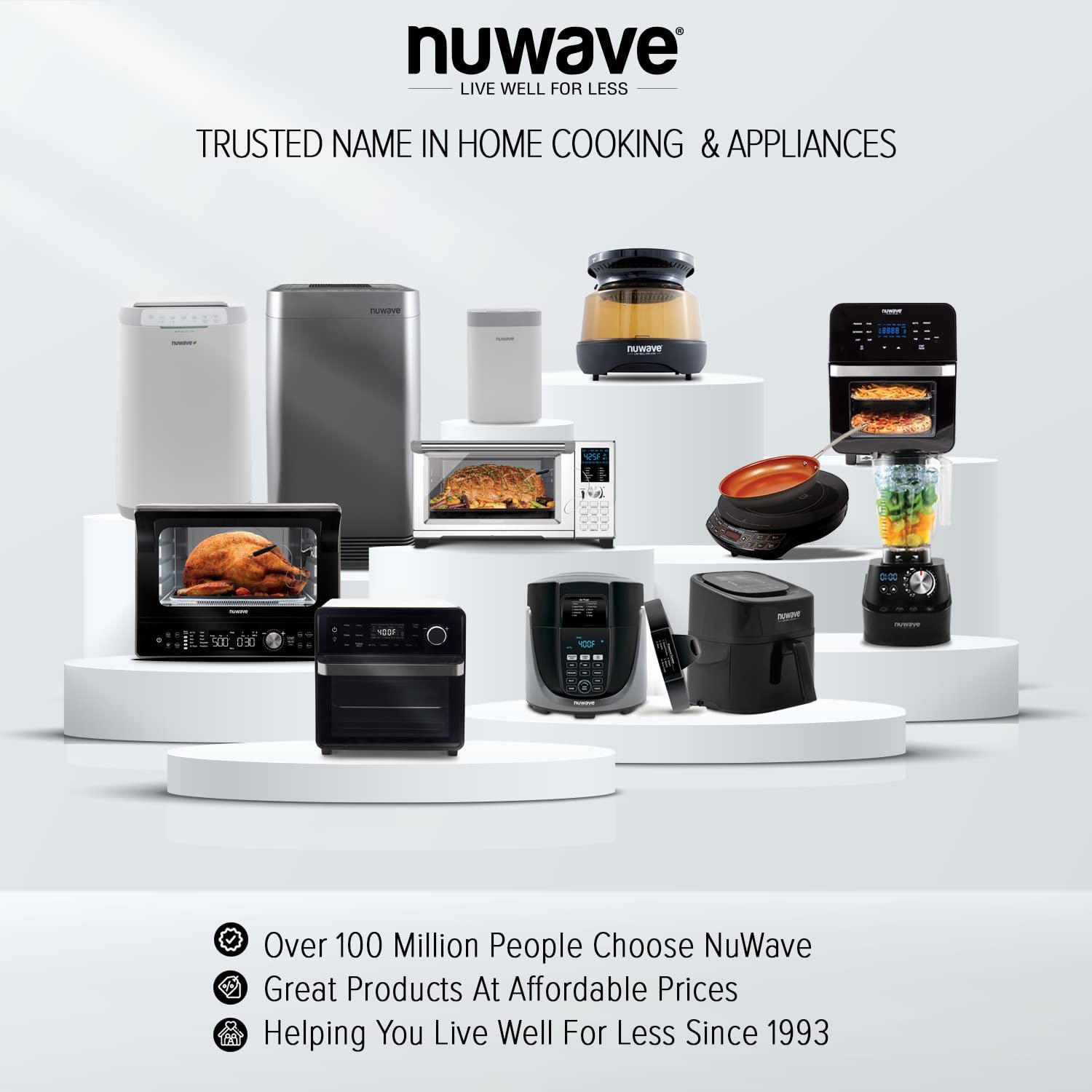 Double Induction Cooktop with 2 Heating Coils N670870