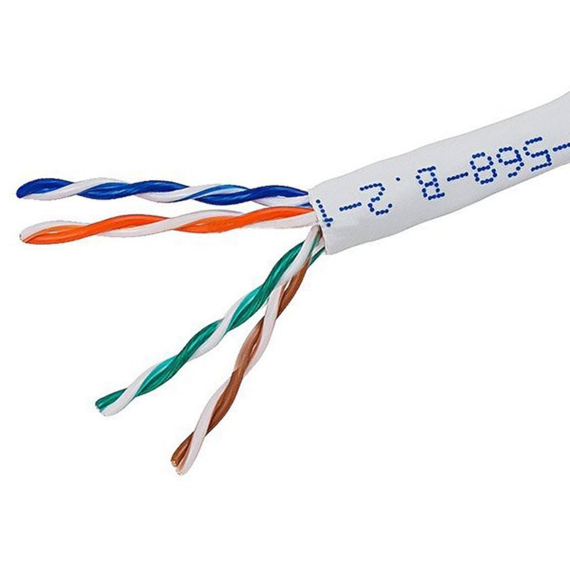 1000ft Cat5e Bulk Bare Copper Ethernet Cable G14679