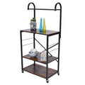 Microwave Storage Stand with Wheels Utility Shelf A23452
