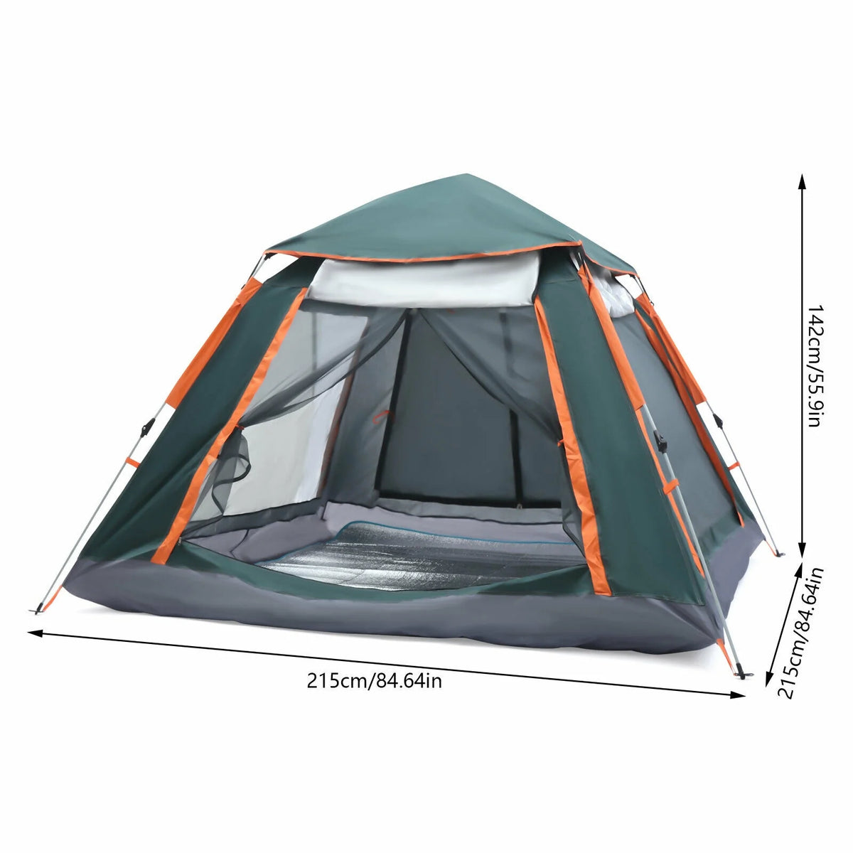 Waterproof 4-5 Person Instant Pop Up Camping Tent O367