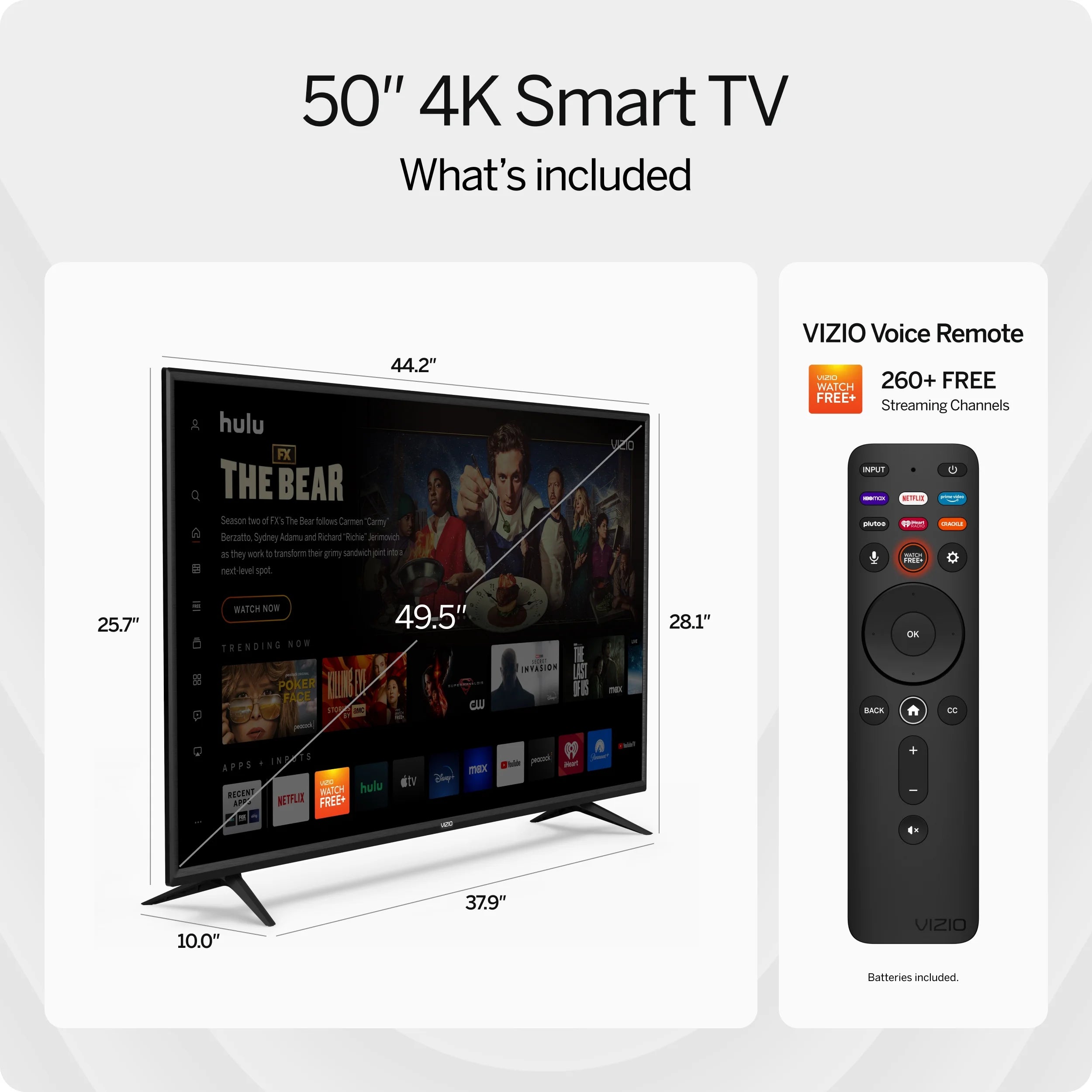 50" Class 4K UHD LED Smart TV K6188
