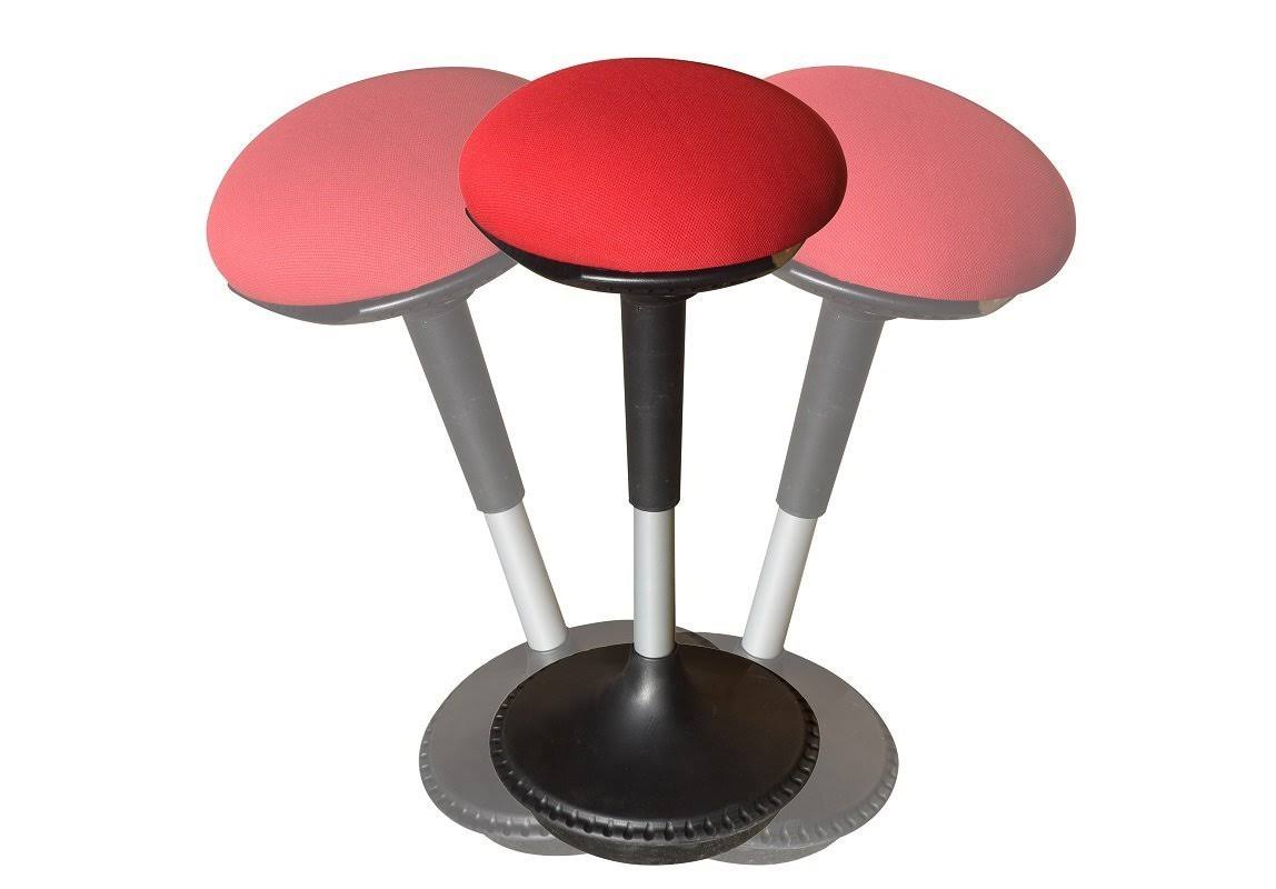 Wobble Stool 2, Tall Adjustable Height Active Sitting Office Chair Swivel Stool O868