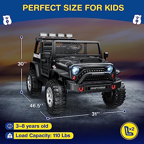 12V 2 Seater Ride On Car with Remote Control U4654