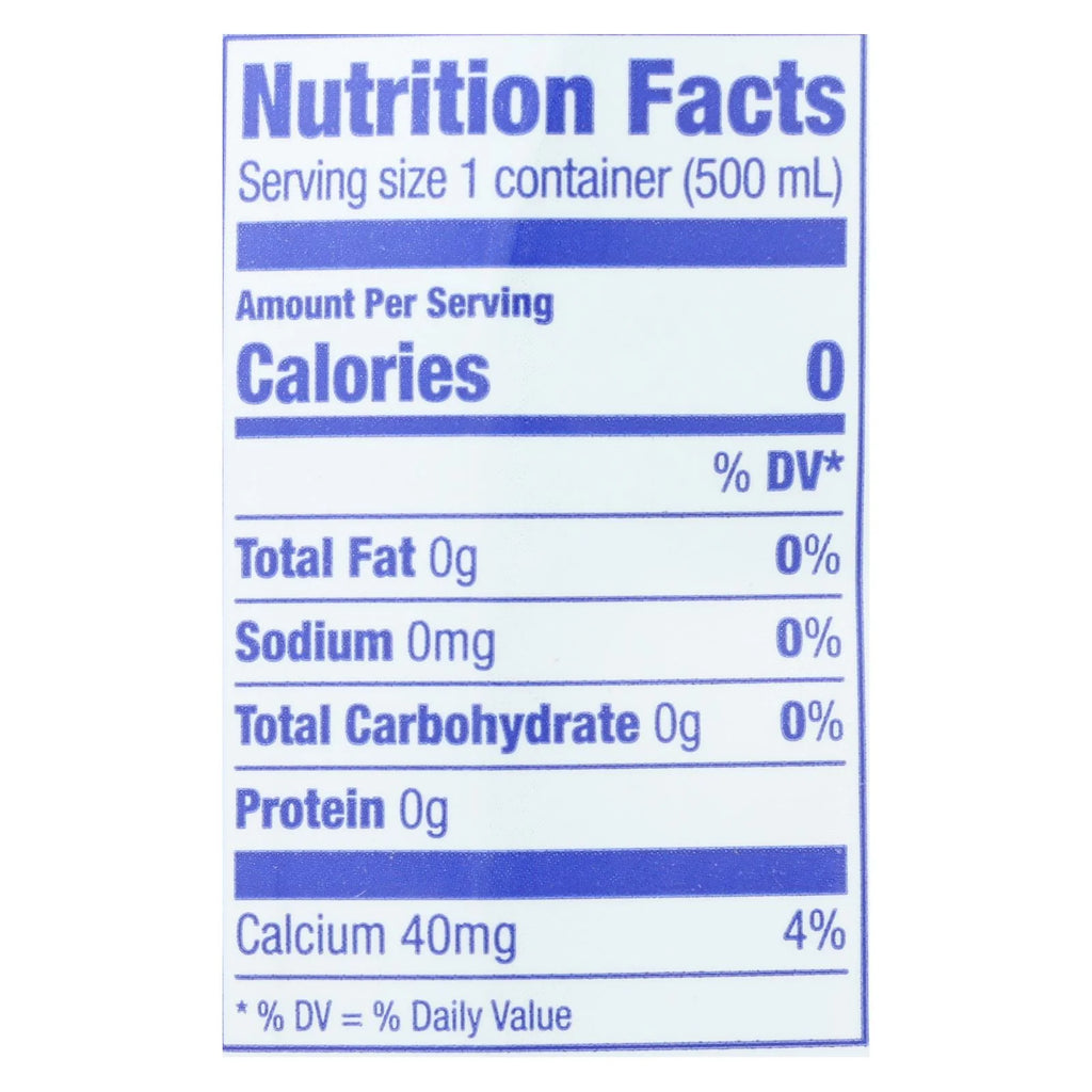 Case of 12 - 500 ML Water N8420