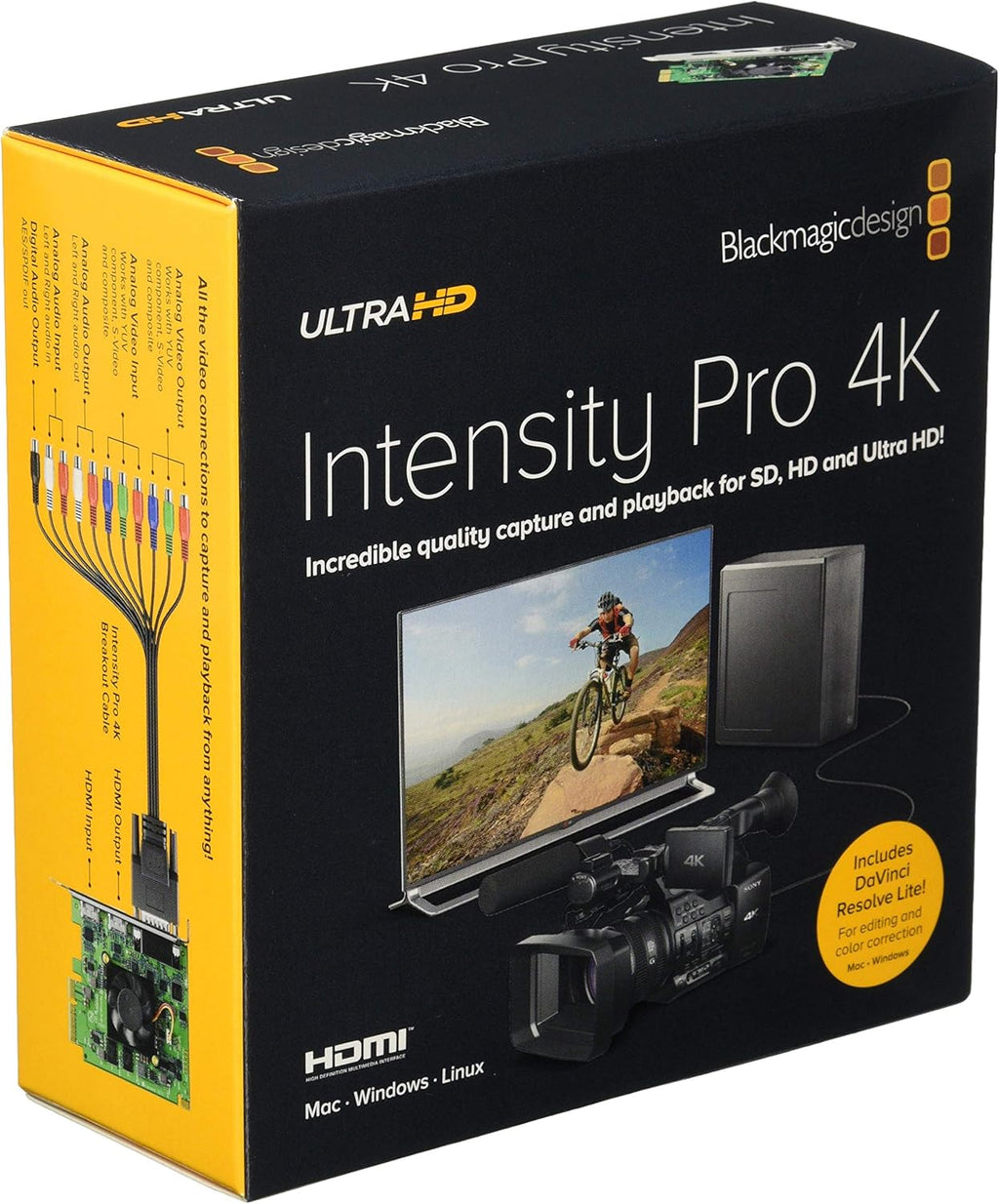 Intensity Pro 4K Capture & Playback Input/Output Card S108622