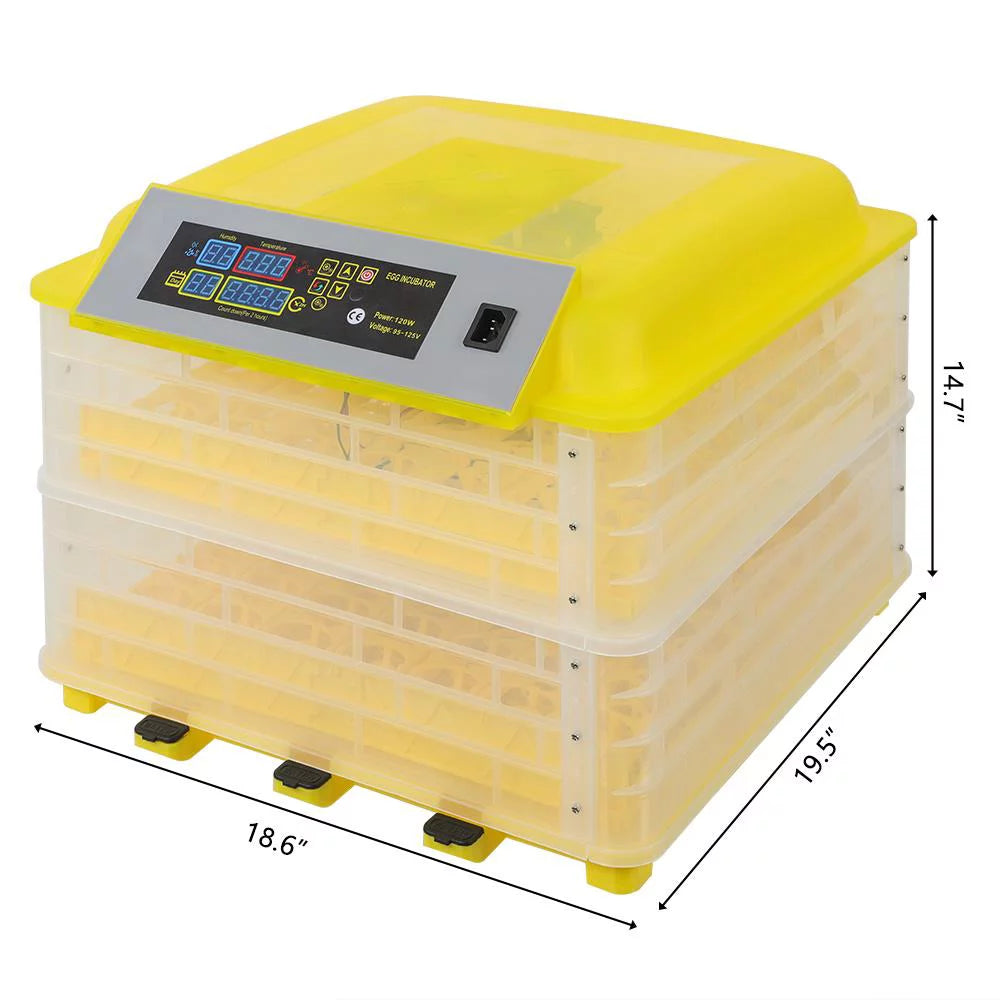 112 Egg Auto Egg Incubator Digital Control Automatic Poultry Hatcher Machine N765