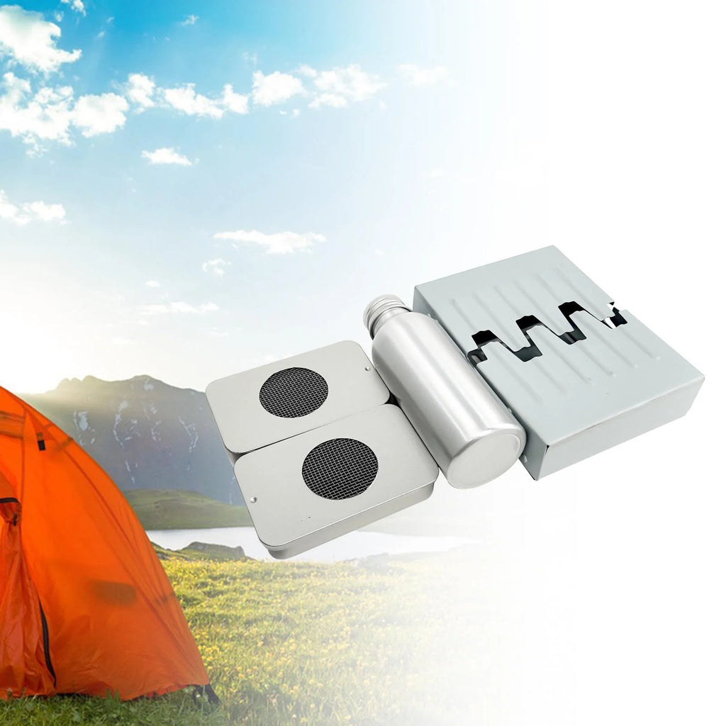Mini Camping Stoves Set Folding Grill Burning Stoves Heater A84138