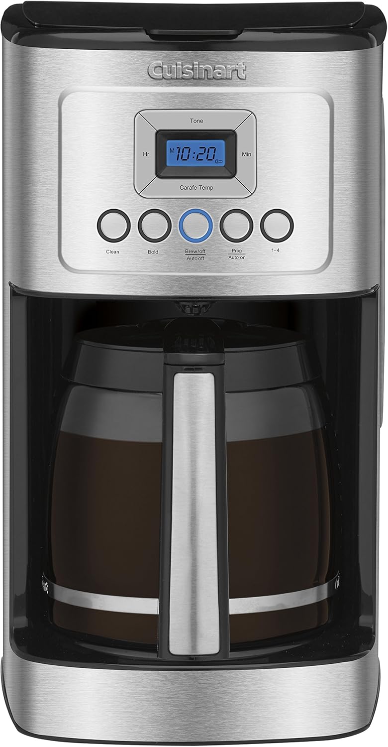14-Cup Stainless Steel Automatic Burr Mill Coffee Maker D5148